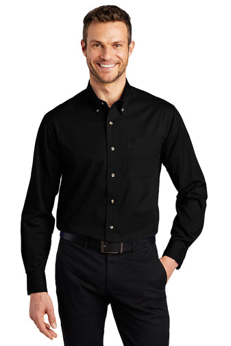 Port Authority® Tall Long Sleeve Twill Shirt