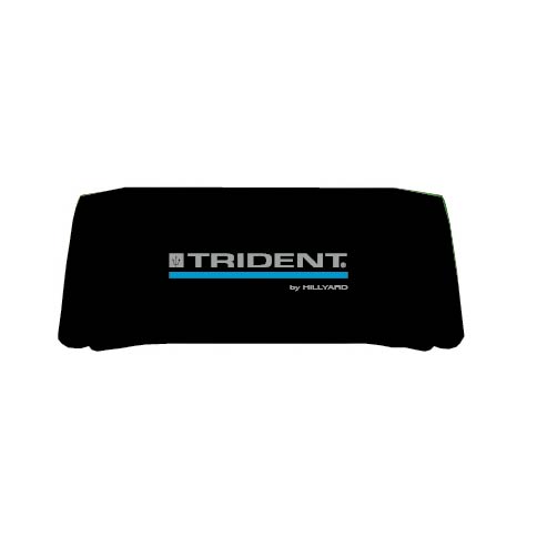 Trident by Hillyard 8’ Black Table Throw